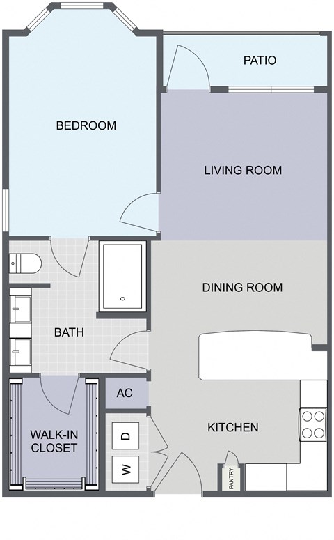 a floor plan of a living room and a dining room